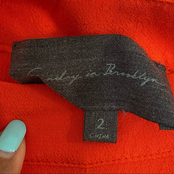 Anthropologie Sunday in Brooklyn Rayon High Waist Wide Leg Short Sz 2 - Picture 13 of 15